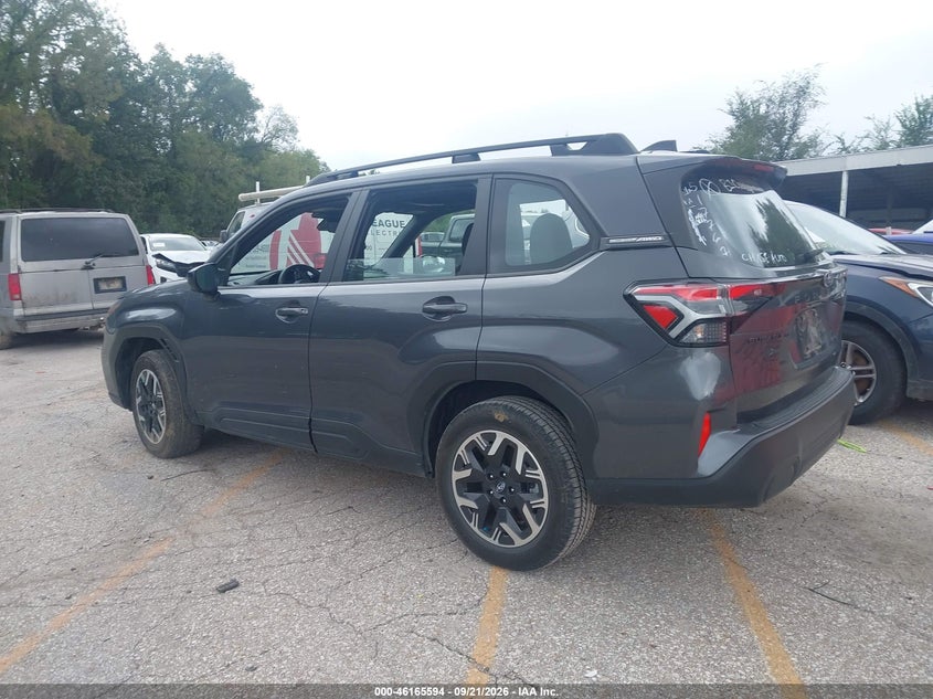Vin: jf2sldac5sh517767, lot: 46665436, subaru forester 20253