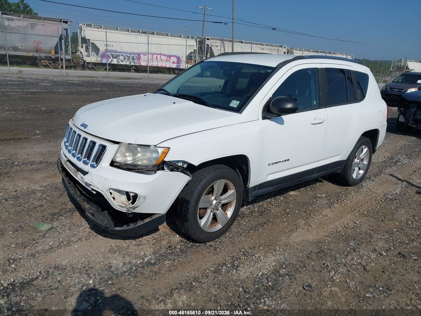 Vin: 1c4njdbb9cd549198, lot: 46665452, jeep compass sport 20122