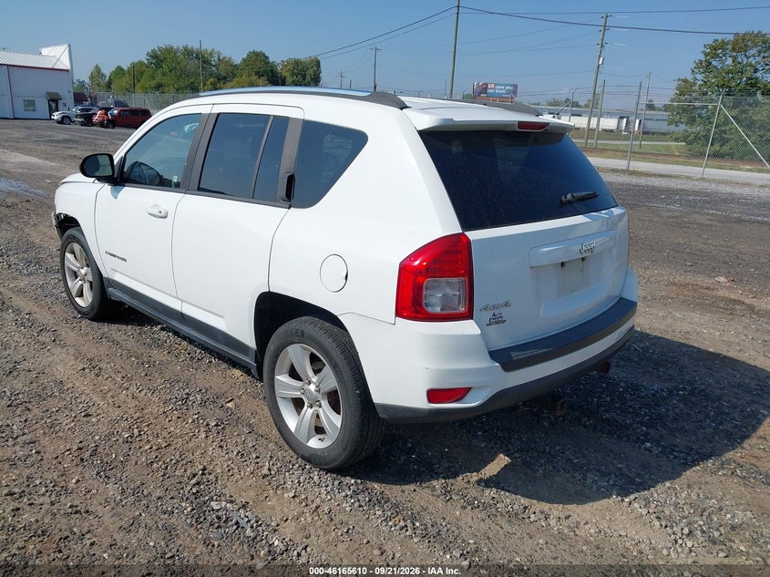 Vin: 1c4njdbb9cd549198, lot: 46665452, jeep compass sport 20123