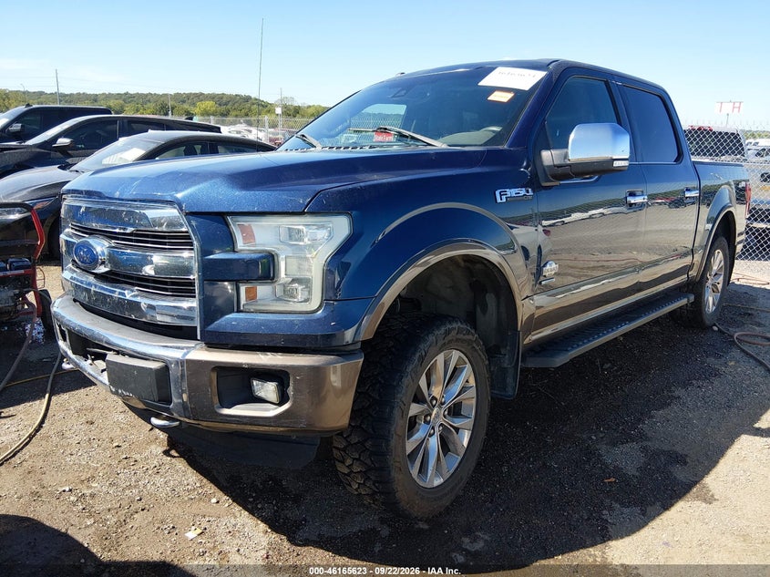 2016 Ford F-150, Правий бік, IAAI, VIN 1FTEW1EG0GFC63077 — фото 2