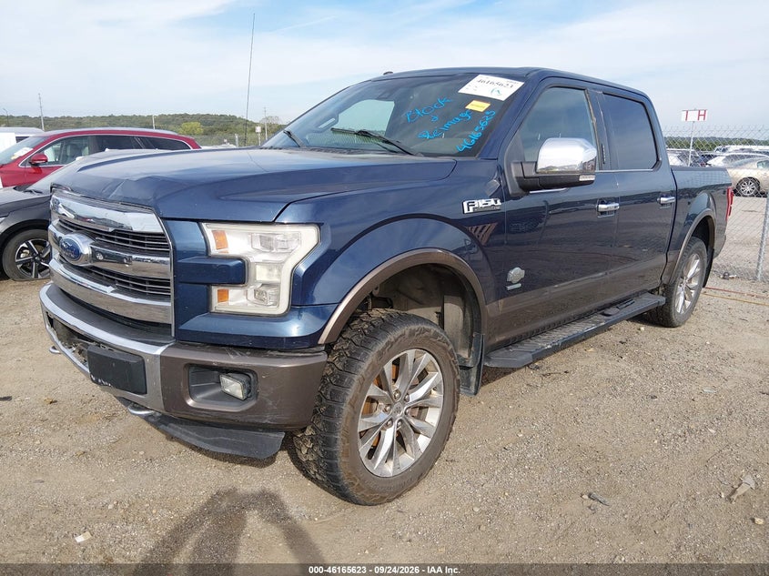 Vin: 1ftew1eg0gfc63077, lot: 46665465, ford f-150 king ranch 20162