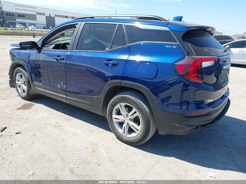 Vin: 3gkalmev8nl270860, lot: 46665471, gmc terrain fwd sle 20223