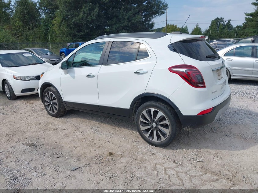 Vin: kl4cjbsb4hb037034, lot: 46665489, buick encore preferred ii 20173