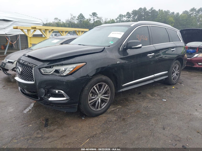Vin: 5n1dl0mm8jc531173, lot: 46665508, infiniti qx60 20182