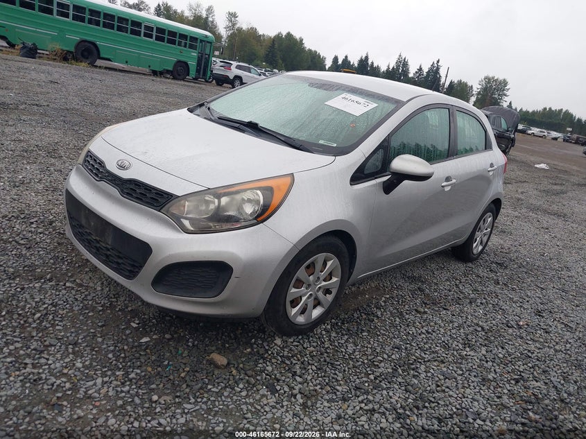 Vin: knadm5a35c6054730, lot: 46665514, kia rio5 lx 20122