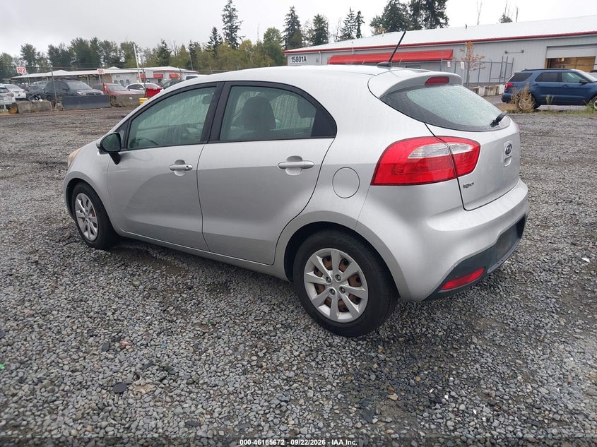 Vin: knadm5a35c6054730, lot: 46665514, kia rio5 lx 20123
