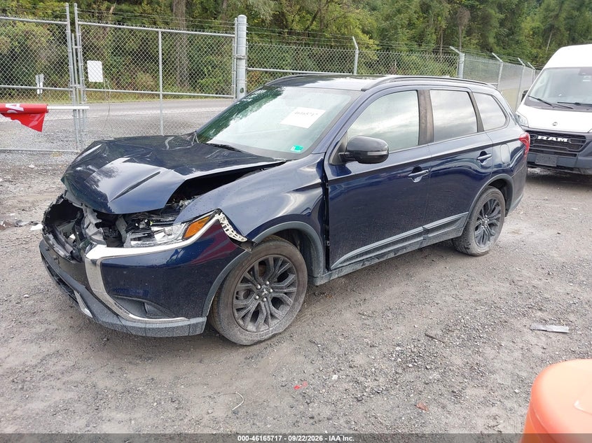 Vin: ja4az3a39kz052613, lot: 46665559, mitsubishi outlander le 20192