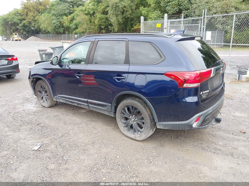 Vin: ja4az3a39kz052613, lot: 46665559, mitsubishi outlander le 20193