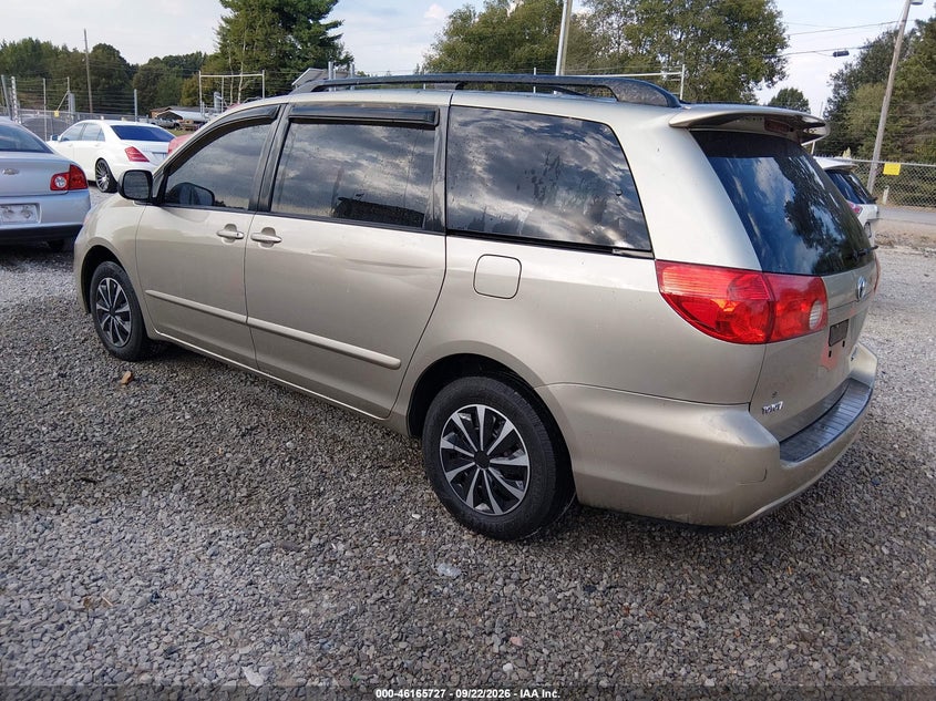 TOYOTA SIENNA 2008 VIN 5TDZK23C38S216159