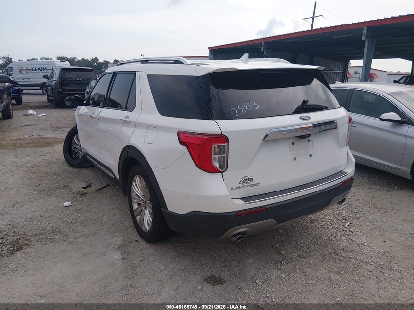 Vin: 1fmsk7fh1pga48466, lot: 46665587, ford explorer limited 20233
