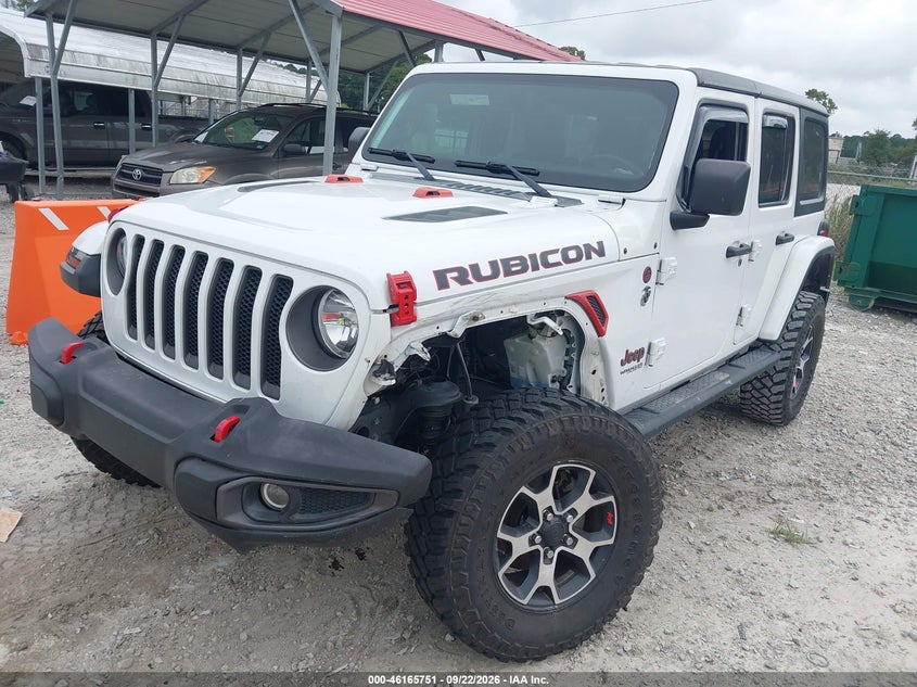 Vin: 1c4jjxfmxmw778832, lot: 46665593, jeep wrangler unlimited rubicon 20212