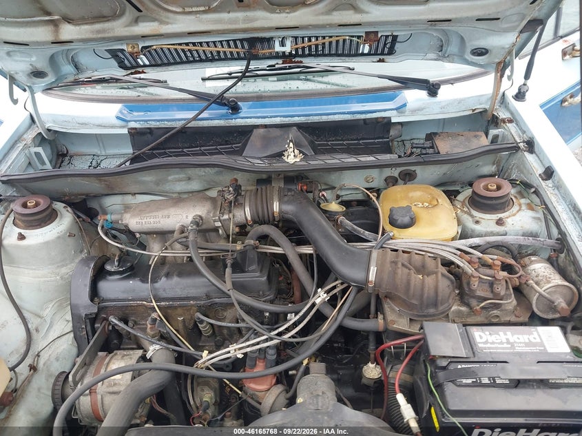 VOLKSWAGON TRUCK 1981 VIN 1V1KBO176BV125902