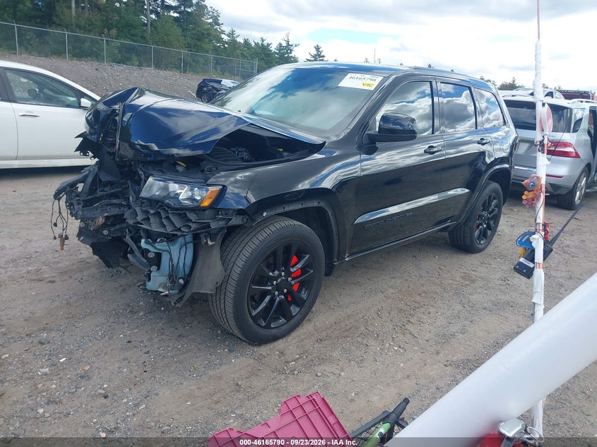 Vin: 1c4rjfagxjc464786, lot: 46665632, jeep grand cherokee altitude 4x4 20182