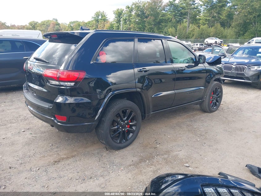 Vin: 1c4rjfagxjc464786, lot: 46665632, jeep grand cherokee altitude 4x4 20184