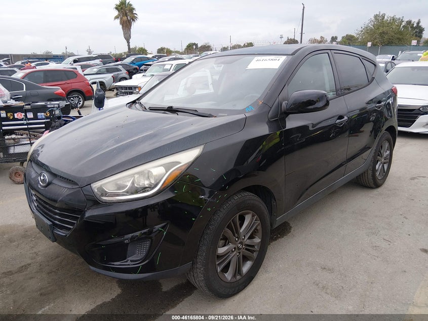 Vin: km8jt3af3fu075286, lot: 46665646, hyundai tucson gls 20152