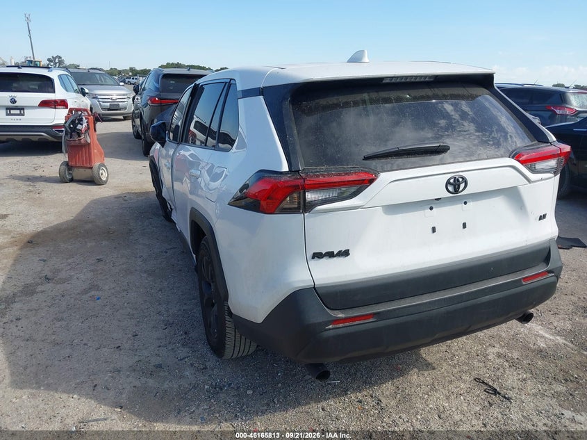 Vin: 2t3h1rfv4sc339450, lot: 46665655, toyota rav4 le 20253