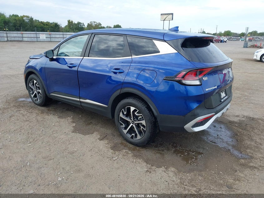 Vin: 5xyk33df7sg238022, lot: 46665680, kia sportage ex 20253
