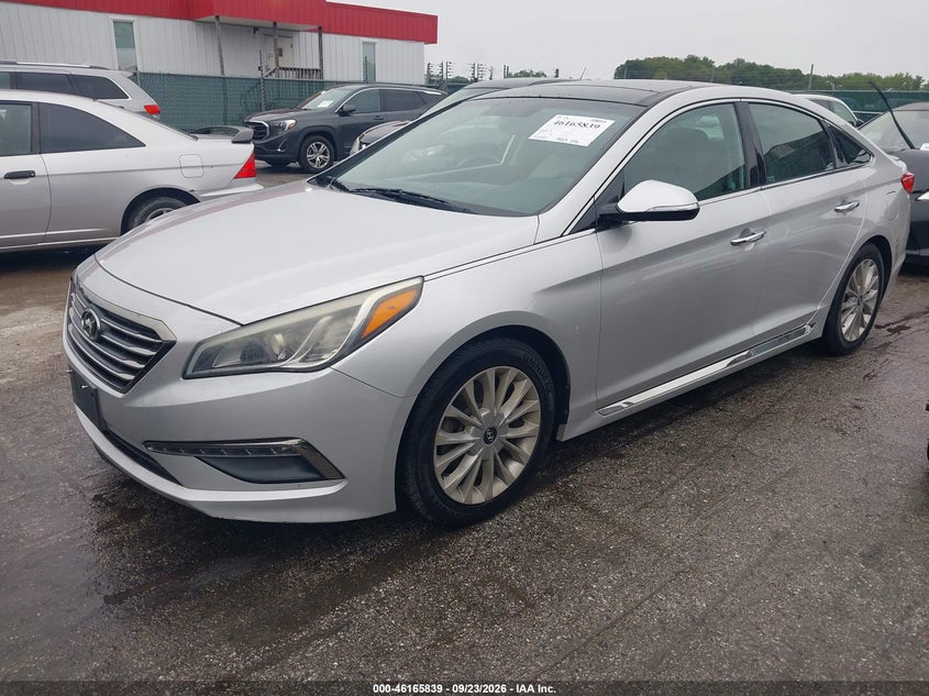 Vin: 5npe34af8fh010701, lot: 46665681, hyundai sonata 2.4l limited 20152
