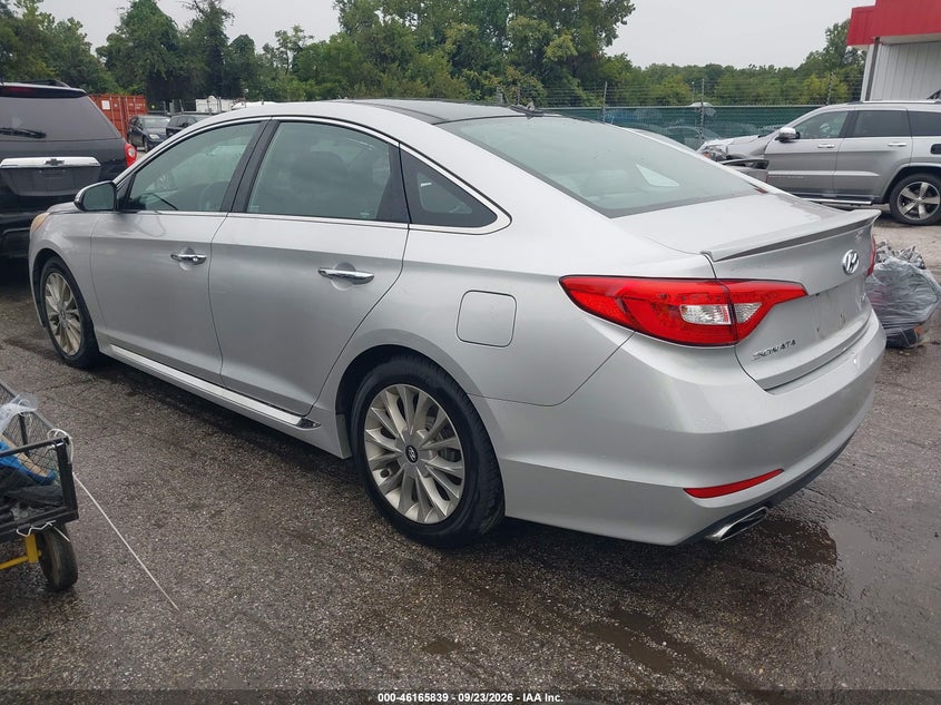 Vin: 5npe34af8fh010701, lot: 46665681, hyundai sonata 2.4l limited 20153