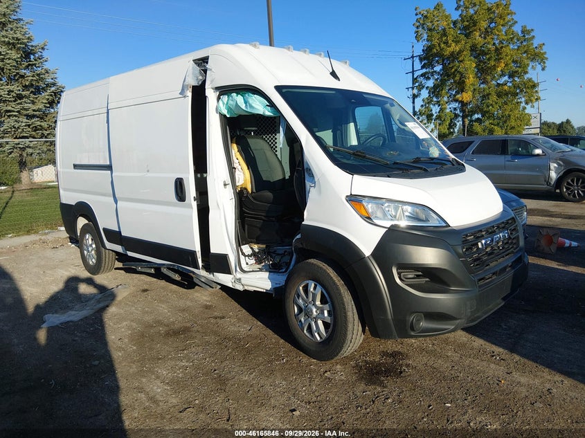 Vin: 3c6lrvdgxpe578400, lot: 46665688, ram promaster 2500 high roof 159 wb 2023 img_1