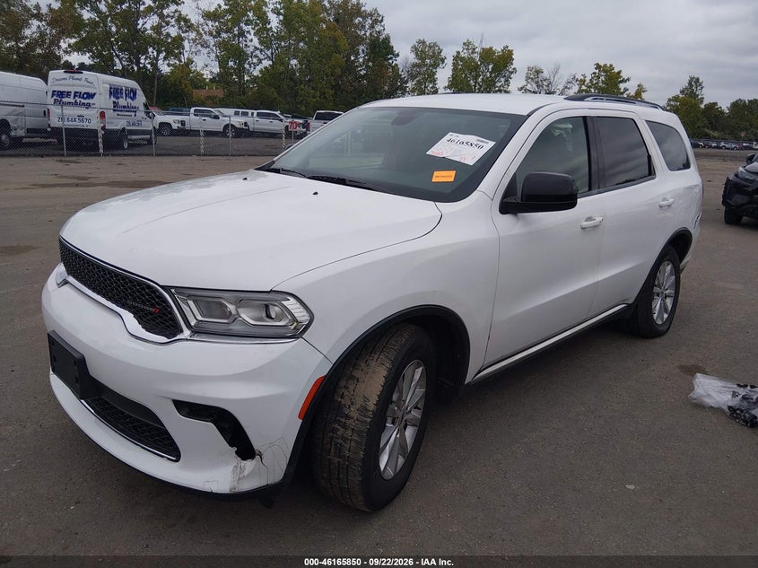 Vin: 1c4rdhag8pc616348, lot: 46665692, dodge durango sxt rwd 20232