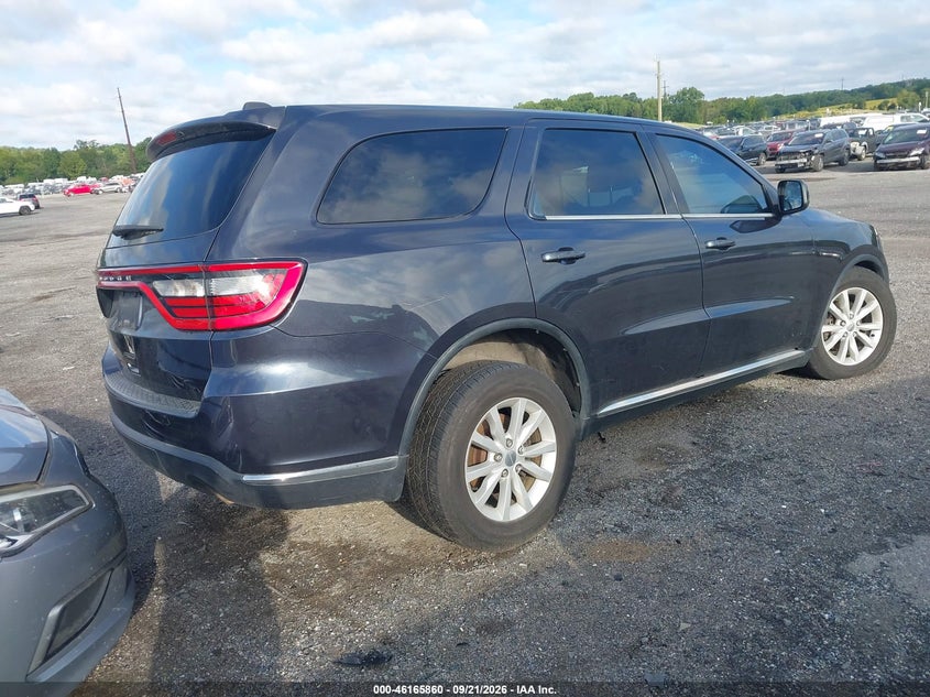 Vin: 1c4rdjag9ec292220, lot: 46665702, dodge durango sxt 20144
