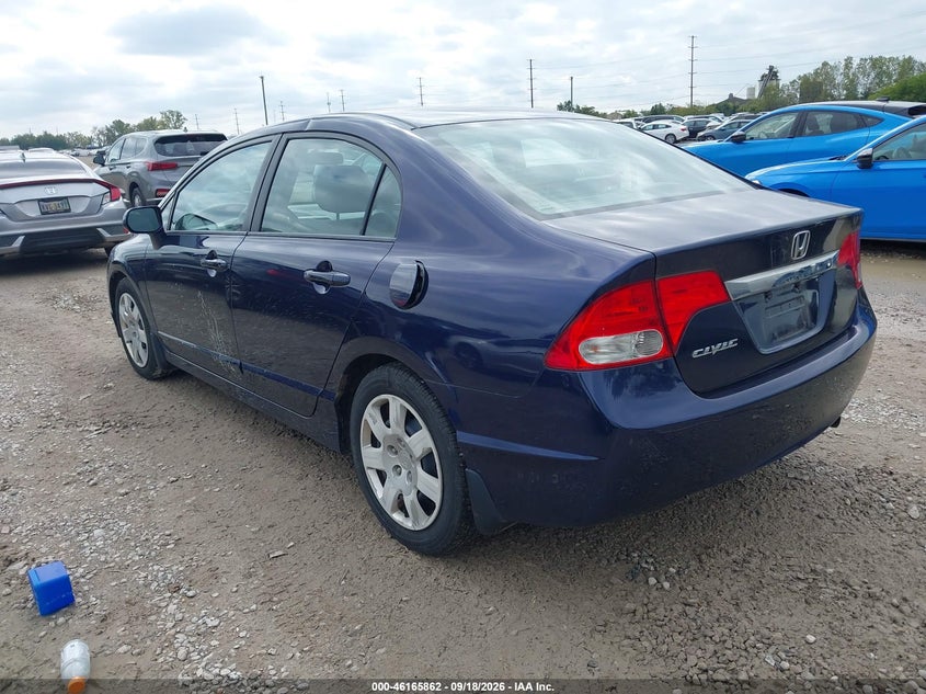 Vin: 19xfa1f55be010159, lot: 46665704, honda civic lx 20113