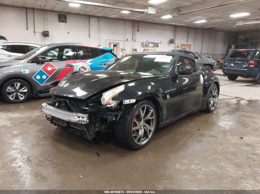 Vin: jn1az4fh2em620348, lot: 46665715, nissan 370z touring 20142