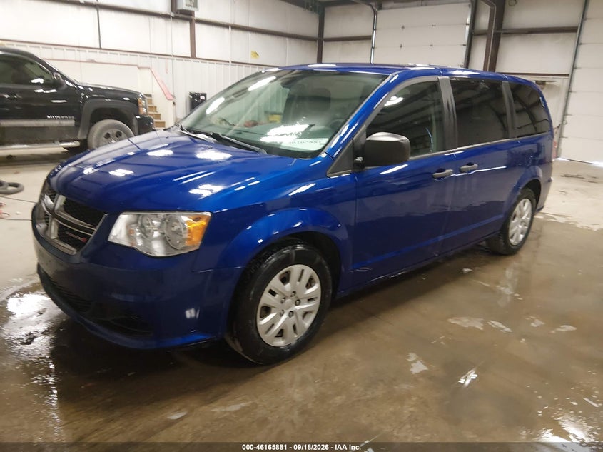 Vin: 2c4rdgbg4kr690486, lot: 46665723, dodge grand caravan se 20192