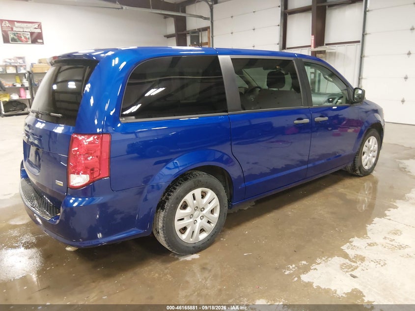 Vin: 2c4rdgbg4kr690486, lot: 46665723, dodge grand caravan se 20194