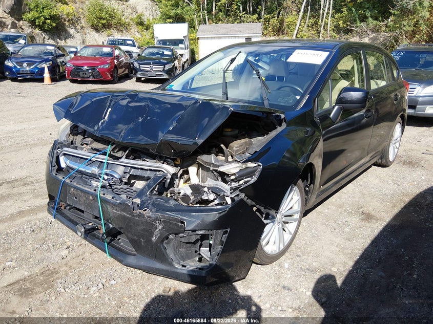 Vin: jf1gpad64cg227773, lot: 46665726, subaru impreza 2.0i premium 20122