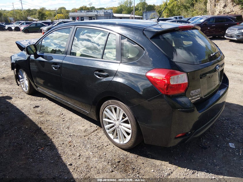 Vin: jf1gpad64cg227773, lot: 46665726, subaru impreza 2.0i premium 20123