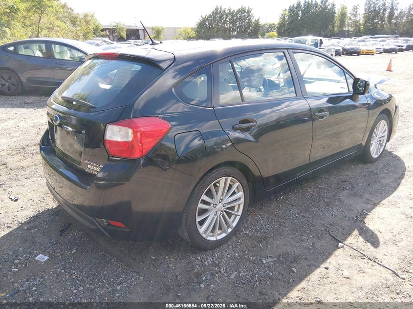 Vin: jf1gpad64cg227773, lot: 46665726, subaru impreza 2.0i premium 20124