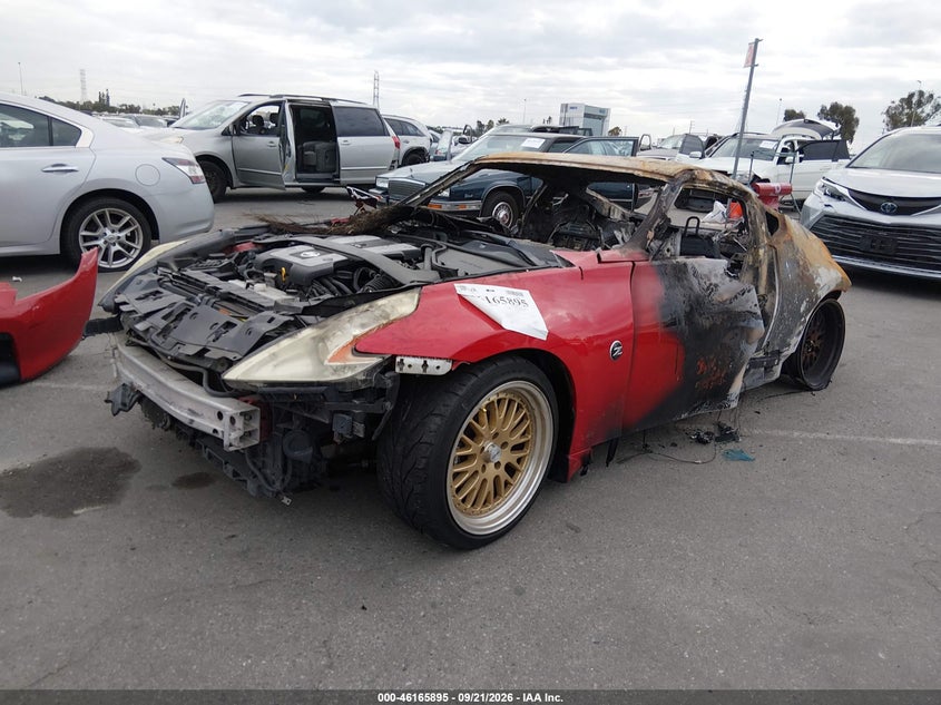 Vin: jn1az4eh6am504467, lot: 46665737, nissan 370z 20102