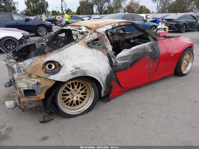 Vin: jn1az4eh6am504467, lot: 46665737, nissan 370z 20104