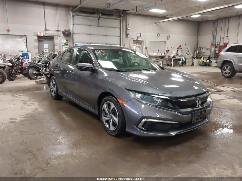 Vin: 2hgfc2f65kh570102, lot: 46665759, honda civic lx 2019 img_1