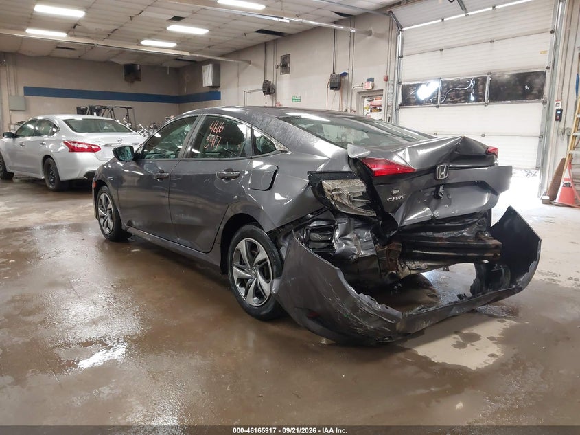 Vin: 2hgfc2f65kh570102, lot: 46665759, honda civic lx 20193