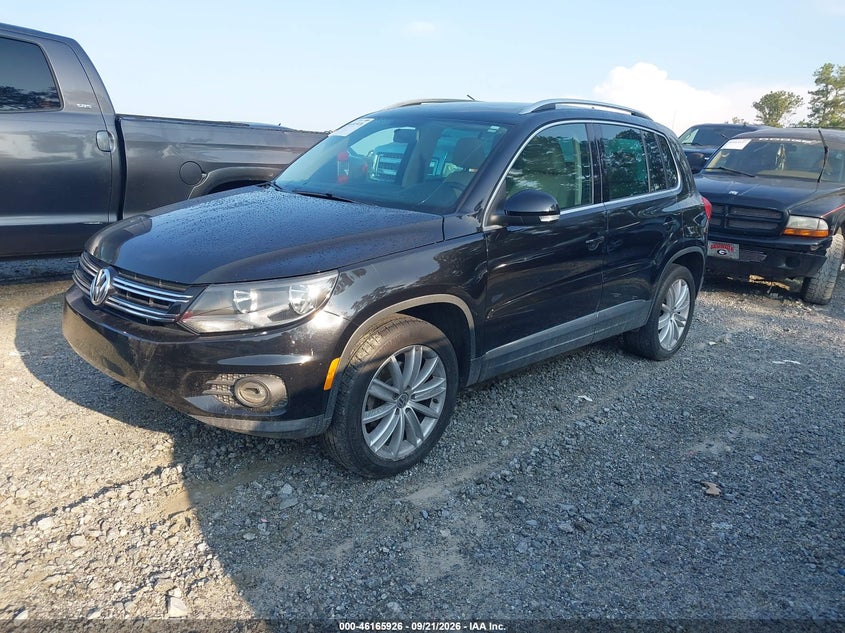 Vin: wvgav7ax8cw526173, lot: 46665768, volkswagen tiguan se 20122