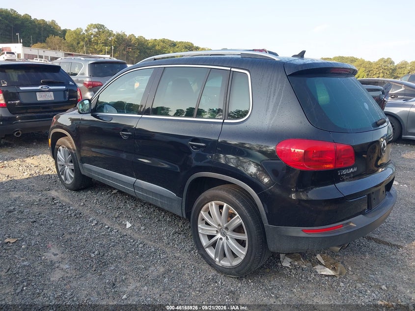 Vin: wvgav7ax8cw526173, lot: 46665768, volkswagen tiguan se 20123