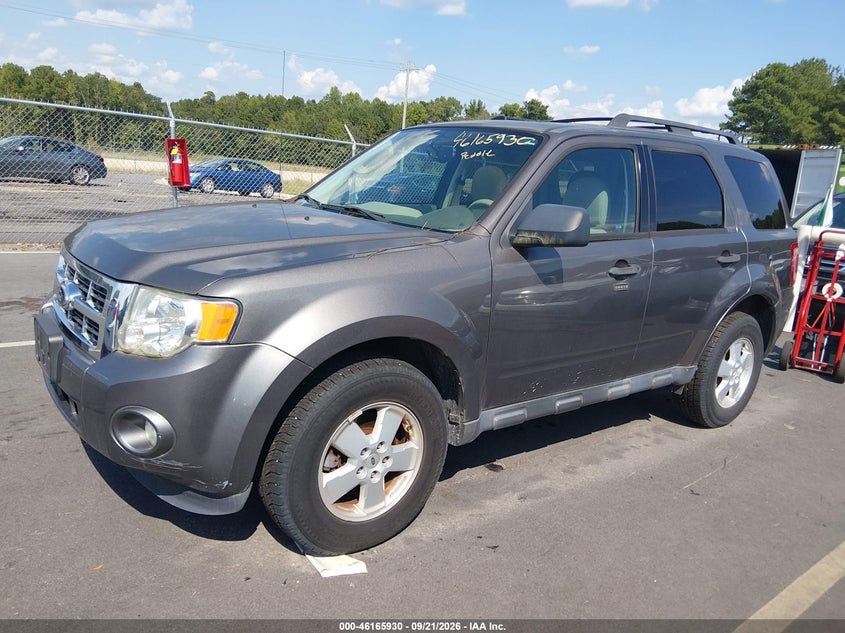 Vin: 1fmcu9d77ckc76578, lot: 46665772, ford escape xlt 20122