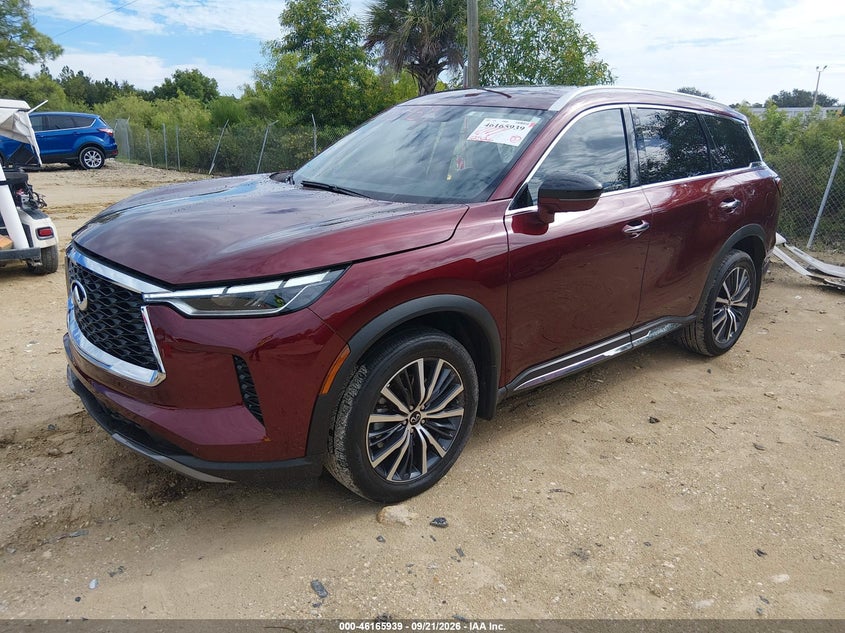 Vin: 5n1al1gs7sc347024, lot: 46665781, infiniti qx60 sensory awd 20252