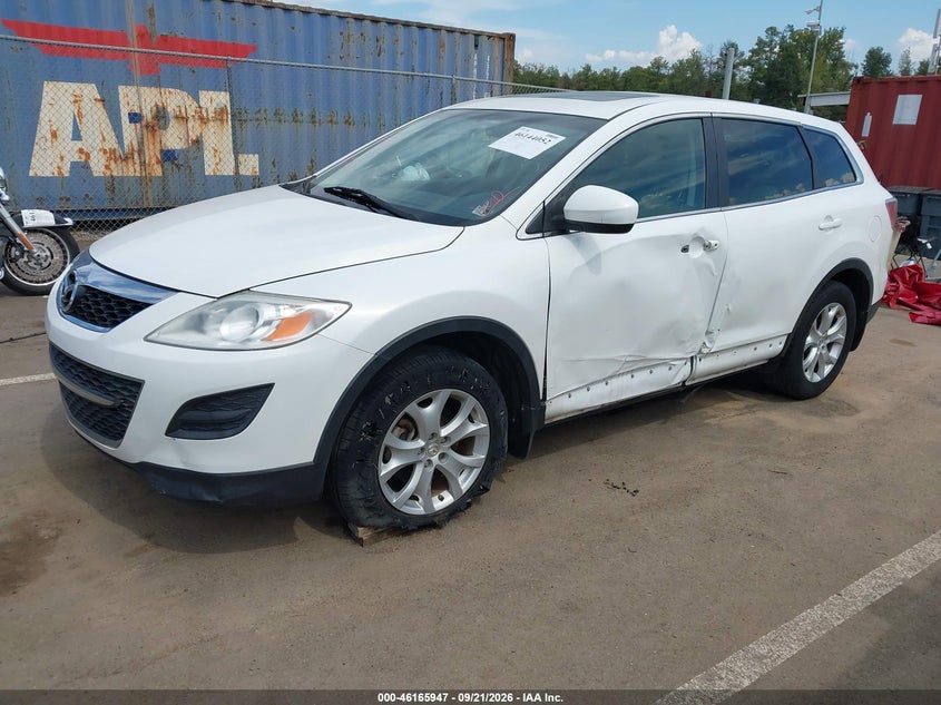 Vin: jm3tb2ca2c0348630, lot: 46665789, mazda cx-9 touring 20122