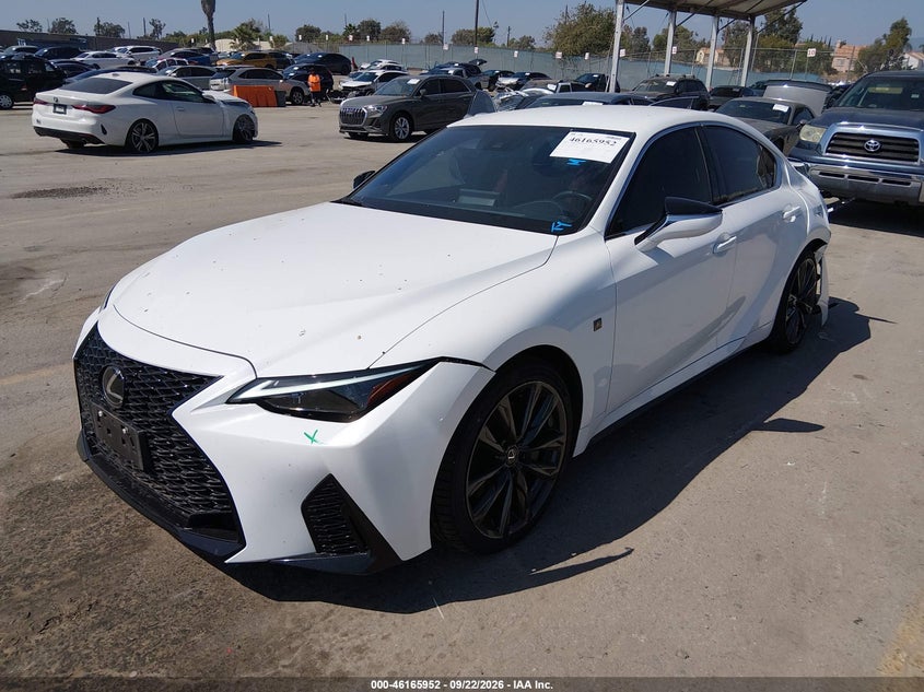 Vin: jthba1d23s5133752, lot: 46665794, lexus is 300 f sport design 20252
