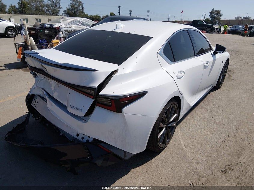 Vin: jthba1d23s5133752, lot: 46665794, lexus is 300 f sport design 20254