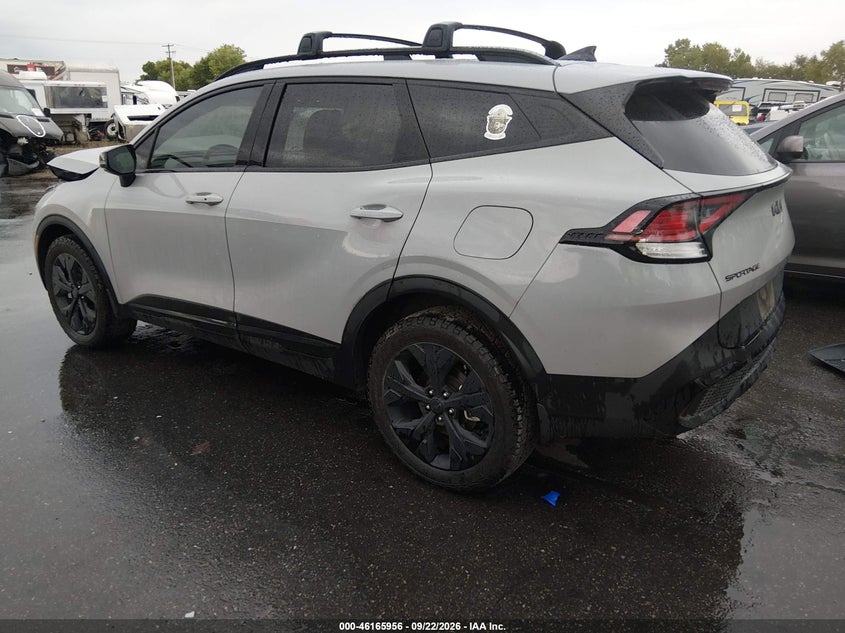 Vin: 5xyk6cdf2sg249050, lot: 46665798, kia sportage x-line 20253