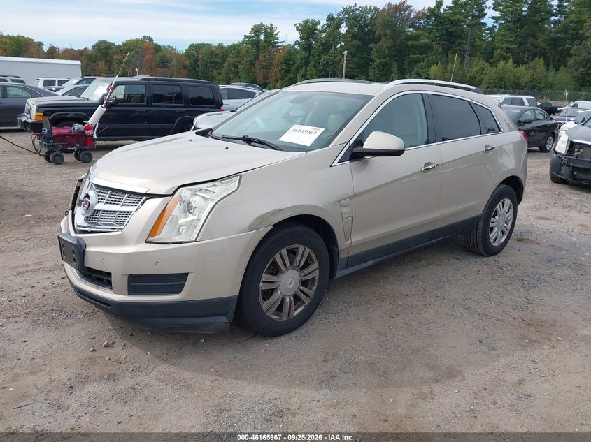 2012 Cadillac SRX, Удар спереду, IAAI, VIN 3GYFNDE34CS502524 — фото 2