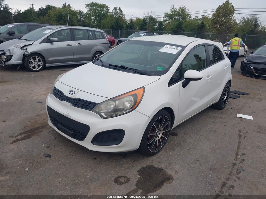 Vin: knadm5a34c6088769, lot: 46665812, kia rio5 lx 20122