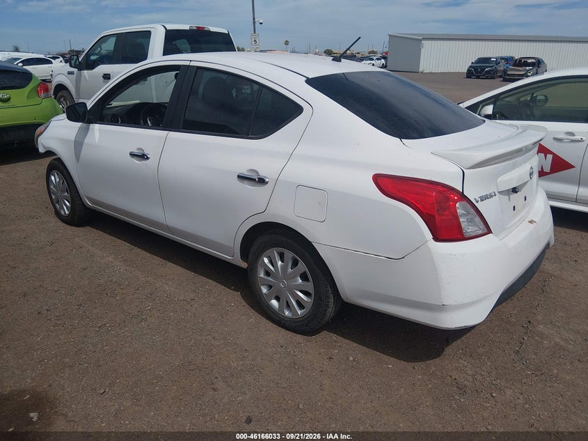 Vin: 3n1cn7apxkl858765, lot: 46665875, nissan versa 1.6 sv 20193