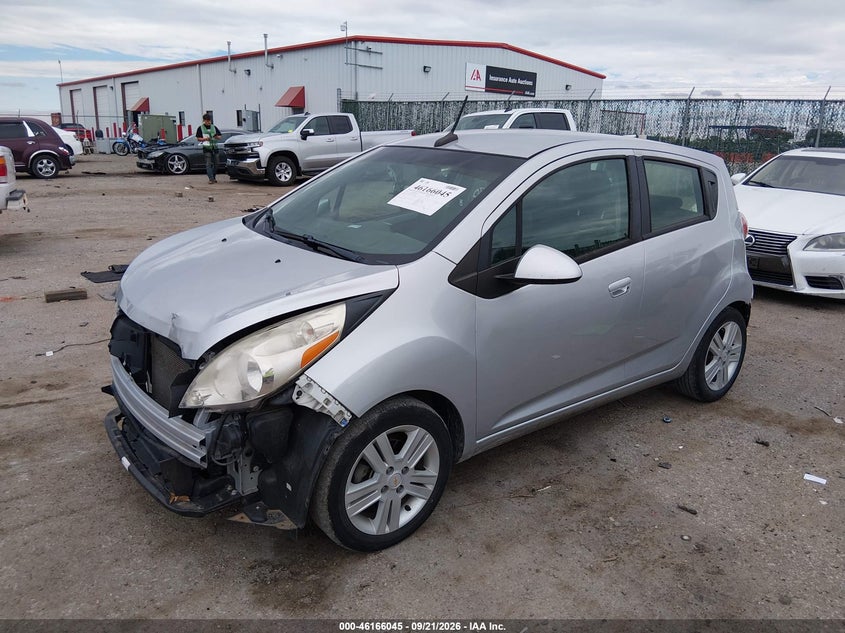 Vin: kl8cd6s97ec519724, lot: 46665887, chevrolet spark 1lt auto 20142