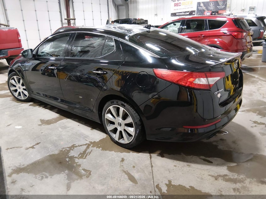 Vin: 5xxgr4a64dg222169, lot: 46665901, kia optima sx 20133